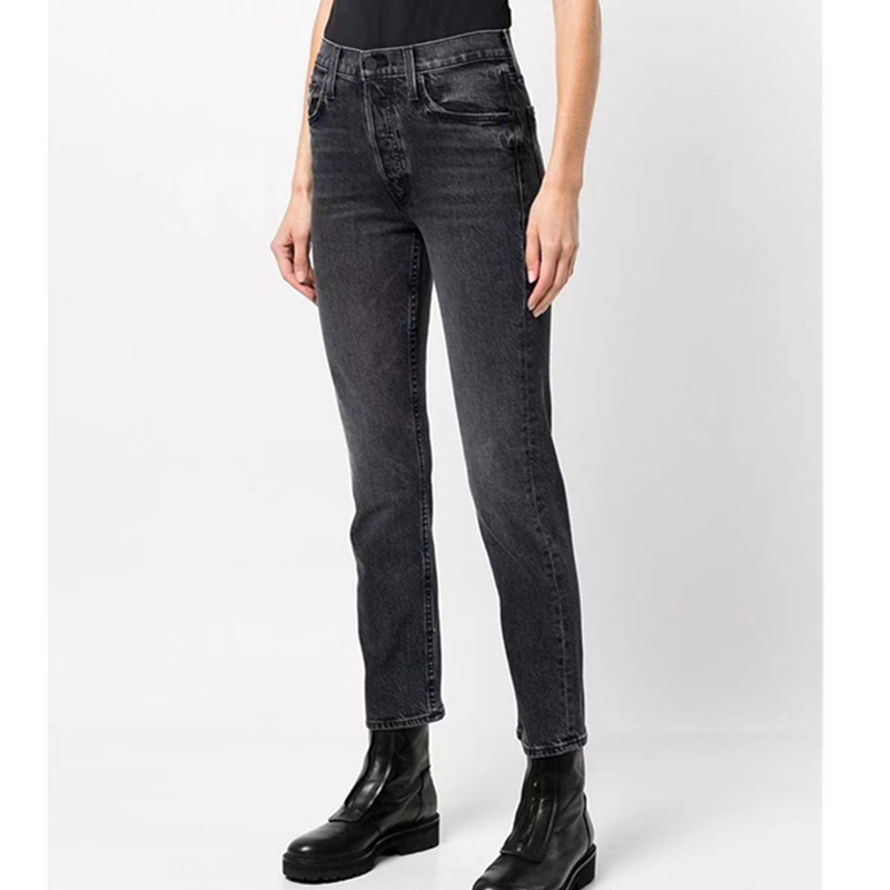 Mom Jeans Women - Maxdutti Minimalistyczne Jeansy Damskie Odzież Damska