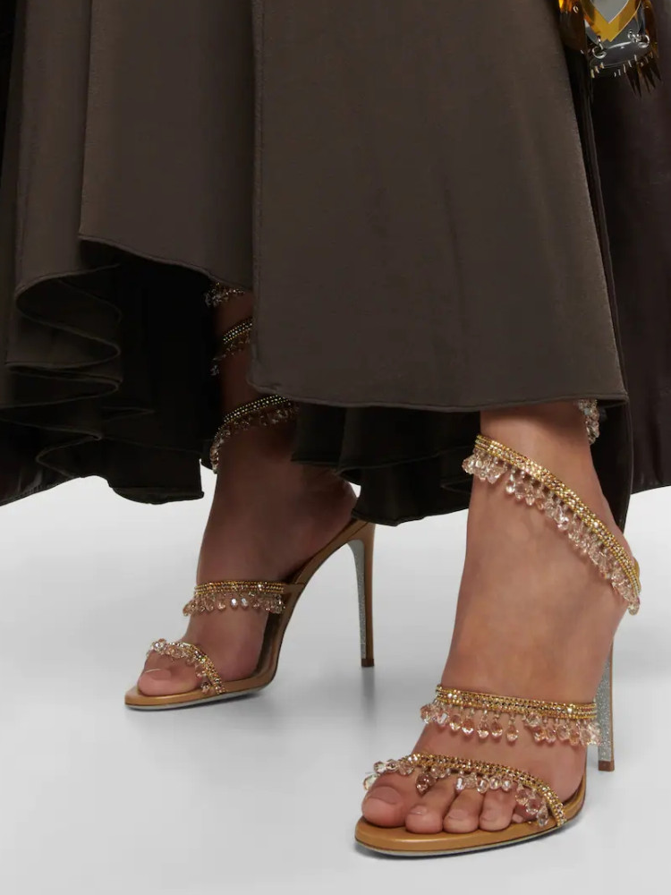 Women'S Fashion Q - Damskie sandały z wodnymi diamentami, modne,