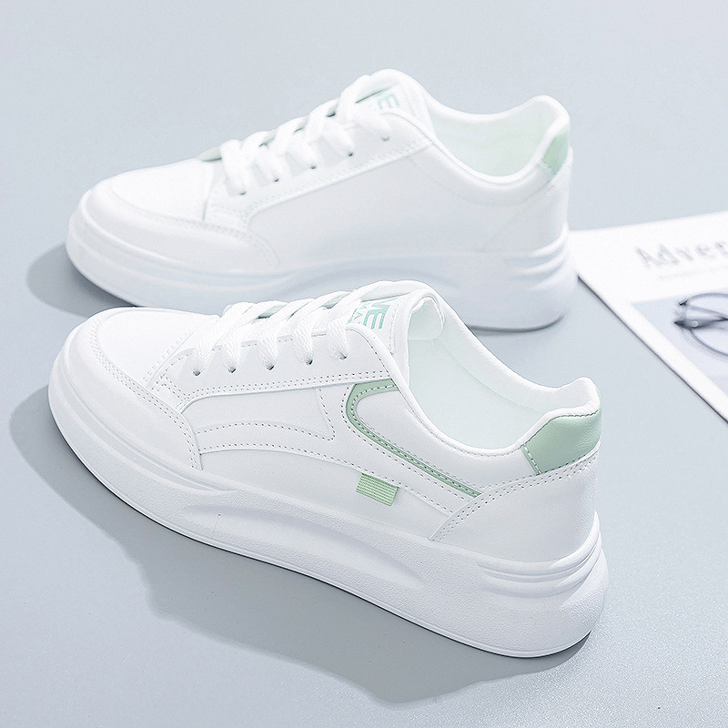 Women'S Fashion Tennis Shoes - Buty damskie letnie gruba podeszwa biała