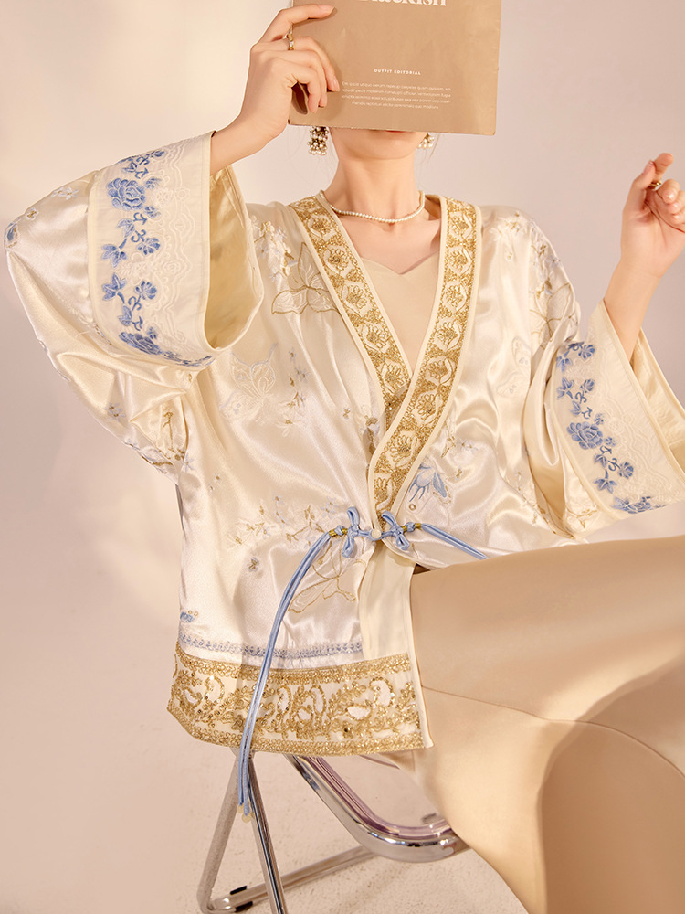 Women'S Fashion For 2026 - Wiosenna luksusowa kurtka damska z chińskim