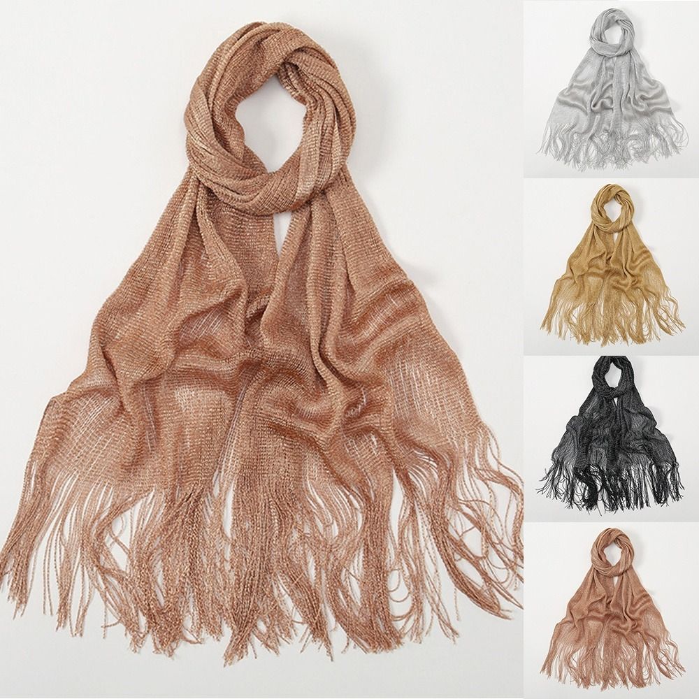 Women'S Fashion Poncho - Letnie szale chroniące przed słońcem, złote