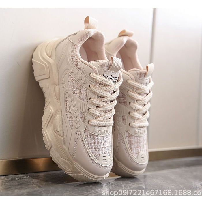 Women'S Fashion Tennis Shoes - Damskie Sneakersy 2024 Nowa Moda Grube