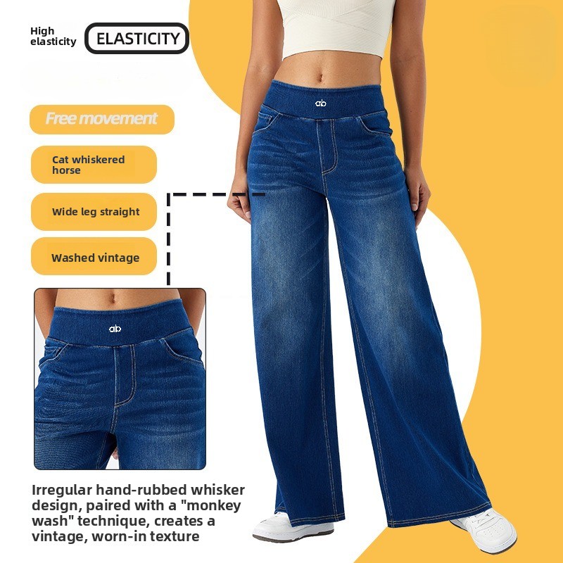 Mom Jeans Women - Damskie jeansy z wysokim stanem i