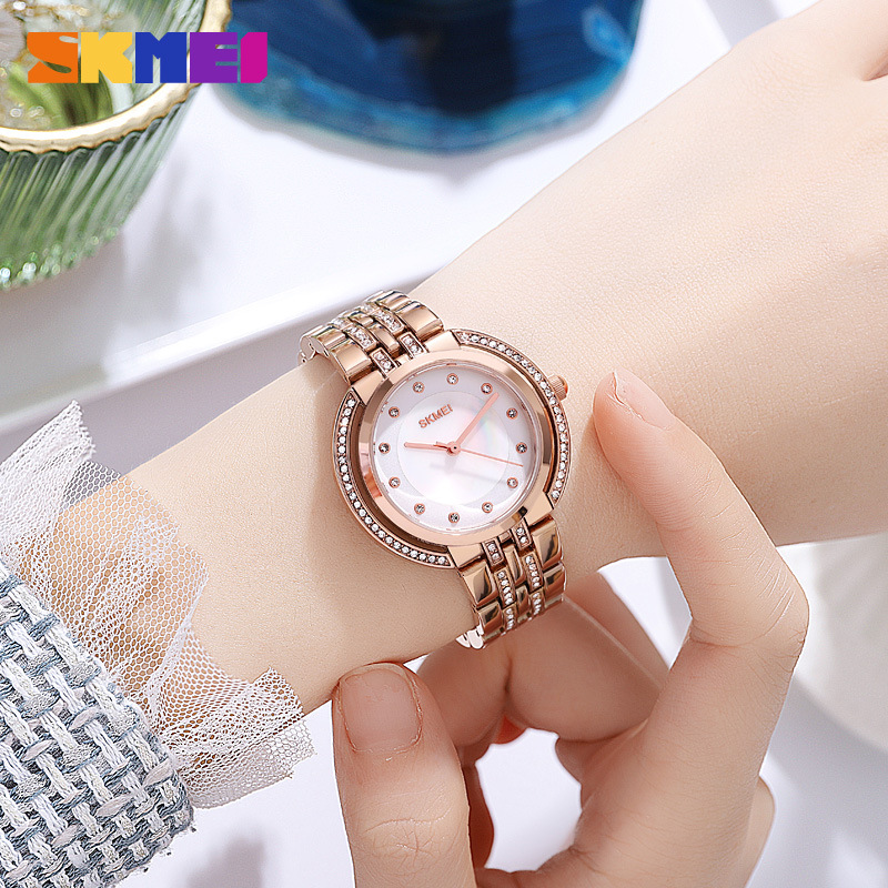 Fashion Women Watches - Damskie zegarki kwarcowe z bransoletką, luksusowa
