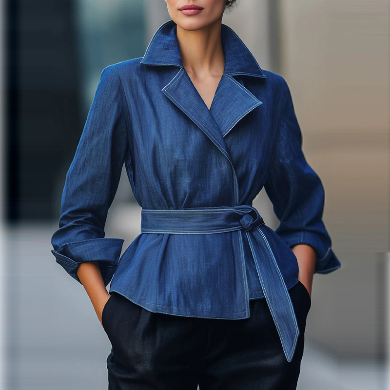 Women'S Fashion For 2026 - Kurtka jeansowa damska na jesień/wiosnę 2026,