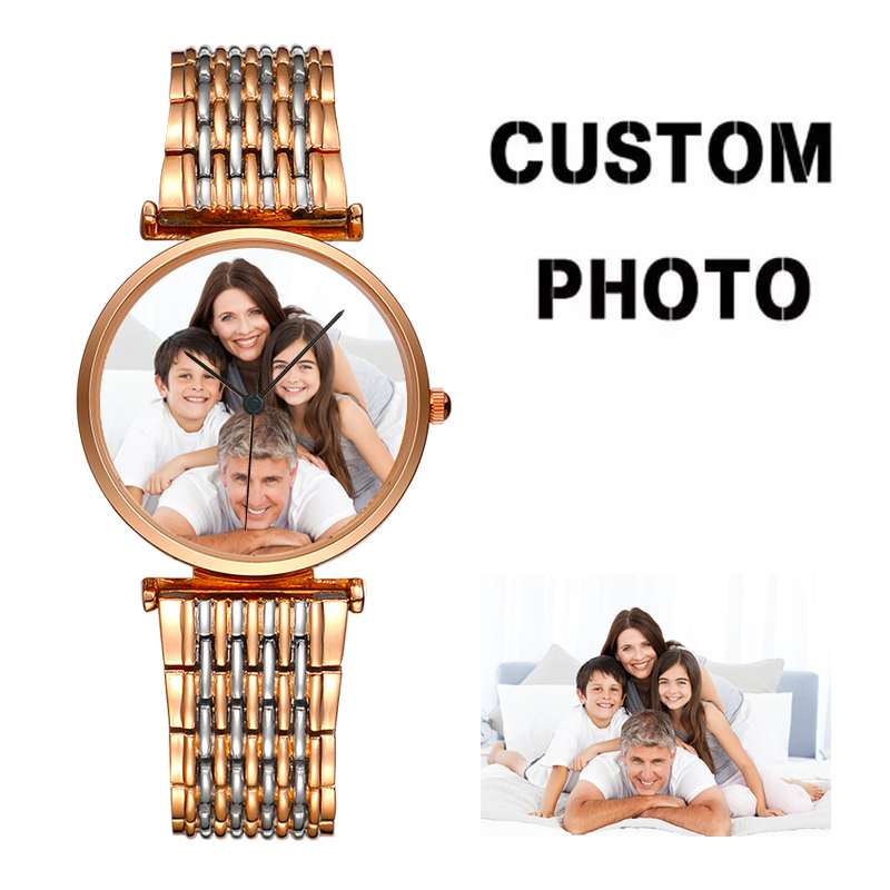 Fashion Women Watches - Zegarek damski Niestandardowa tarcza Zdjęcie Zegarek