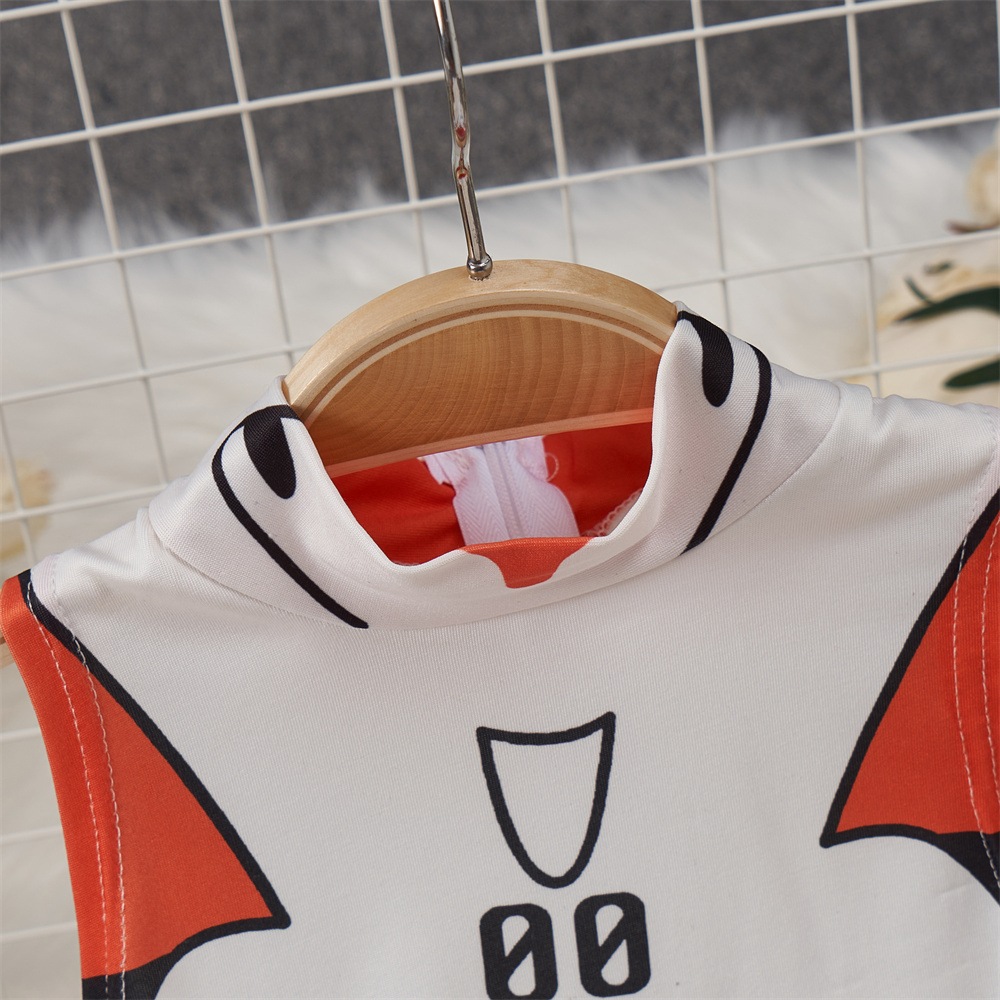 Biały śliczny słodki kombinezo – Turtleneck Bodysuit recenzja i cena