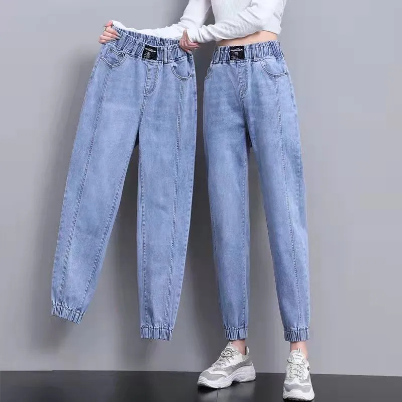 Damskie jeansy wiosenno-jesien – Mom Jeans Women recenzja i cena