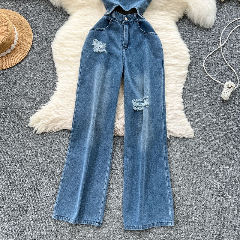 Dżinsowe kombinezony damskie,  – Mom Jeans Women recenzja i cena