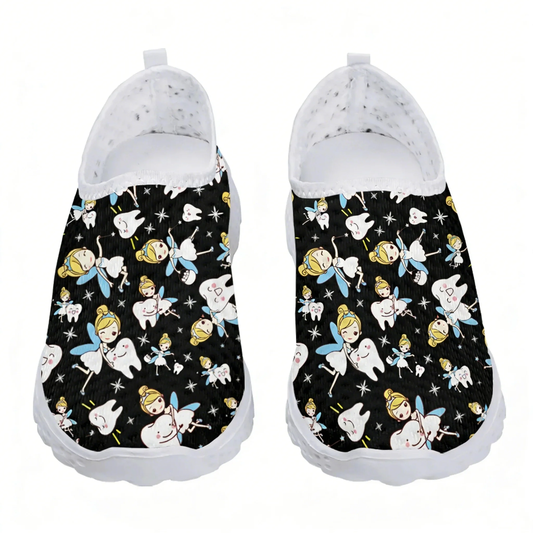 Urocze kreskówkowe sneakersy z – Women'S Fashion Tennis Shoes recenzja i cena