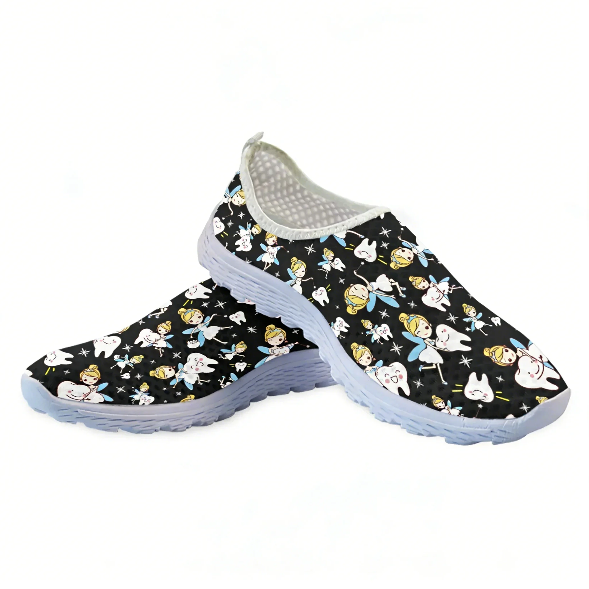 Urocze kreskówkowe sneakersy z – Women'S Fashion Tennis Shoes recenzja i cena