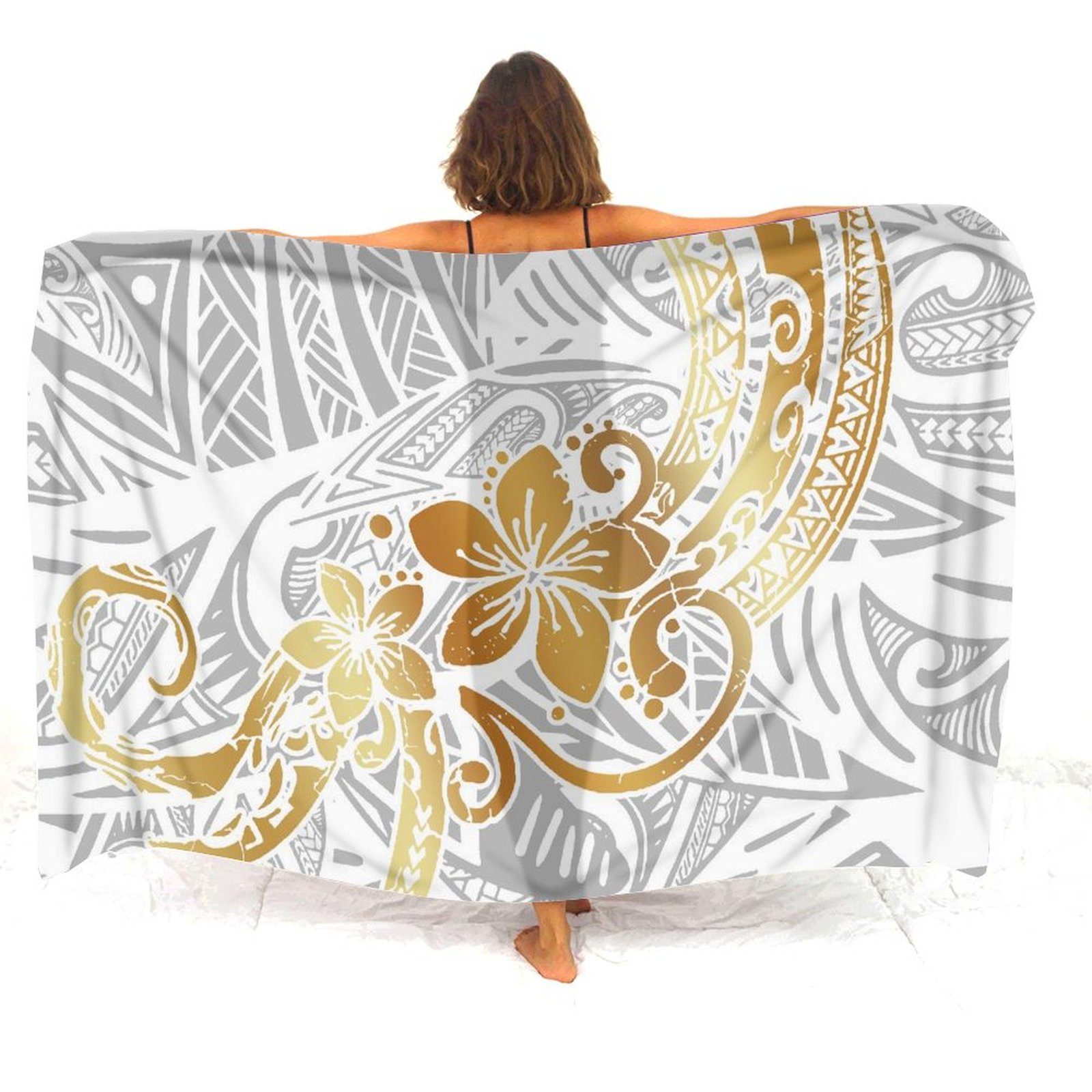 Hawajski kurort plażowy poline – Printed Wrap Skirt recenzja i cena