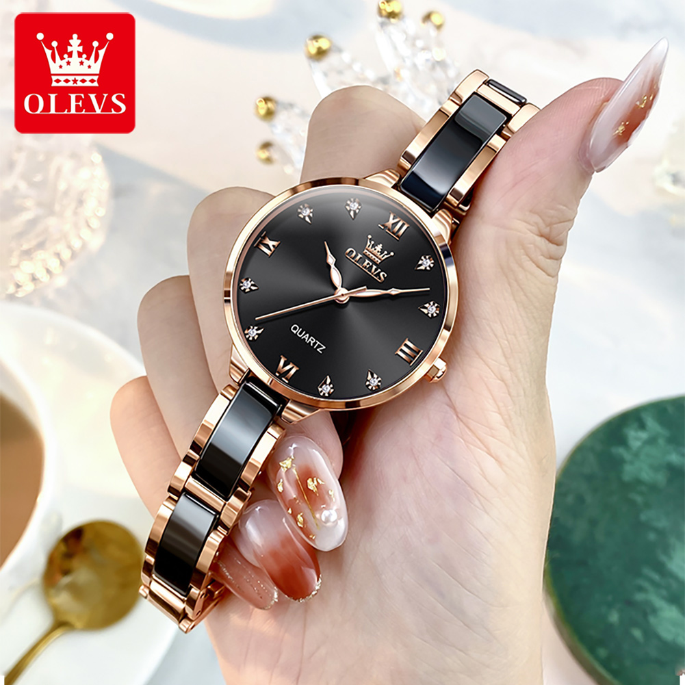OLEVS 5872 Damskie Zegarki Kwa – Fashion Women Watches recenzja i cena