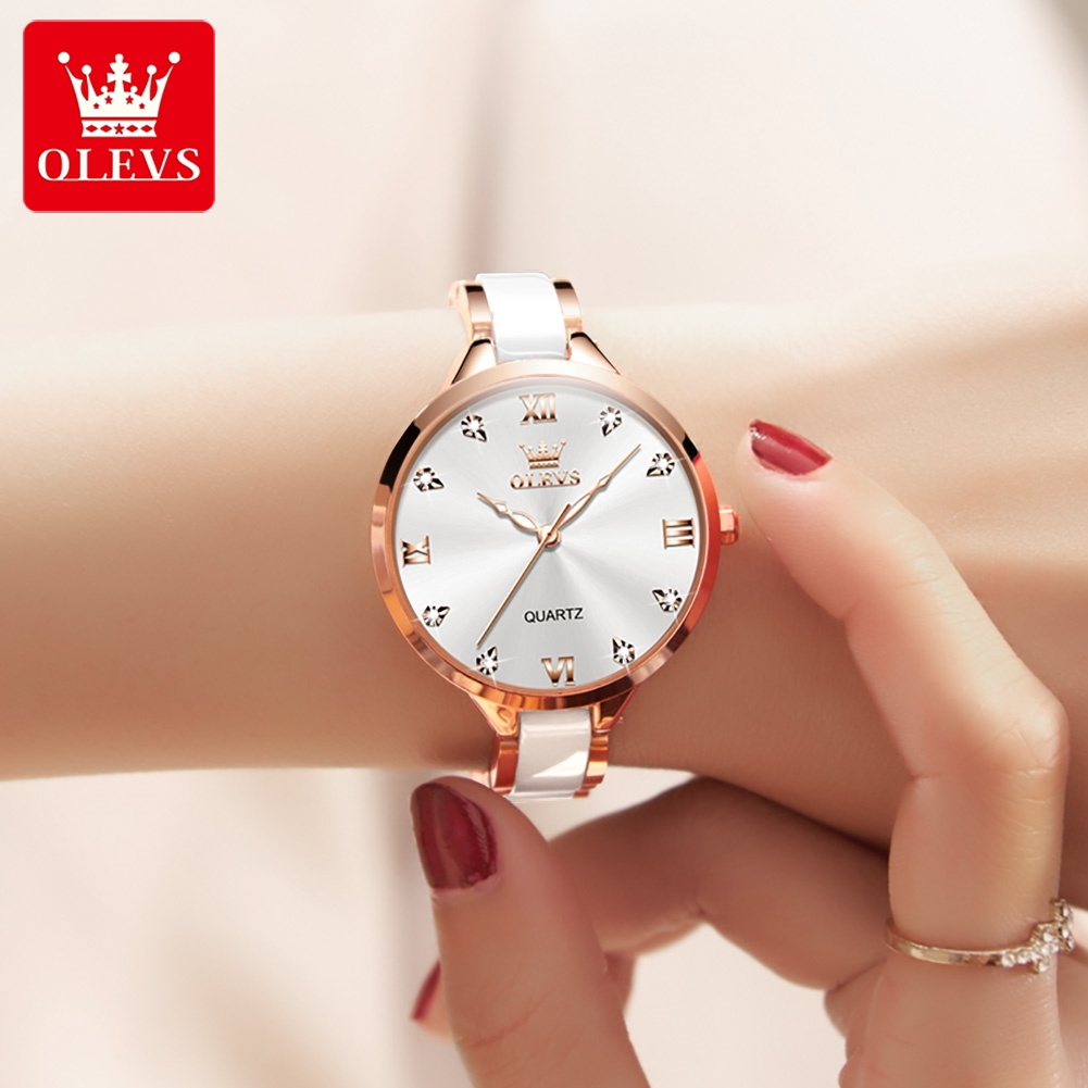 OLEVS 5872 Damskie Zegarki Kwa – Fashion Women Watches recenzja i cena