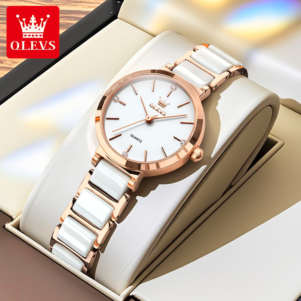 OLEVS Damski Zegarek 5877 Luks – Fashion Women Watches recenzja i cena