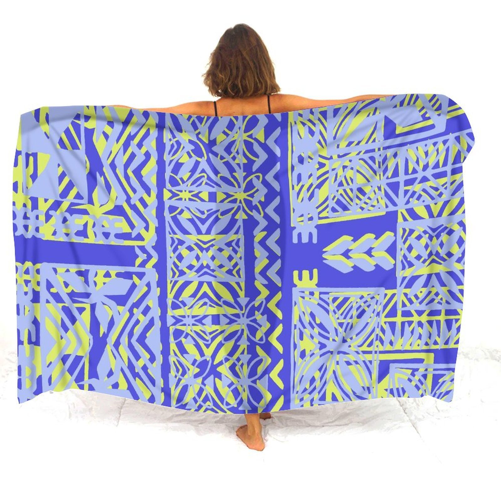 Polinezyjski Puletasi na Zamów – Printed Wrap Skirt recenzja i cena