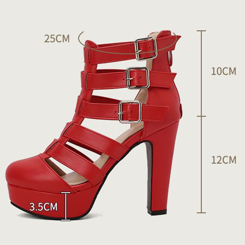 REAVE kot luksusowy sandały da – Fashion Women Belt recenzja i cena