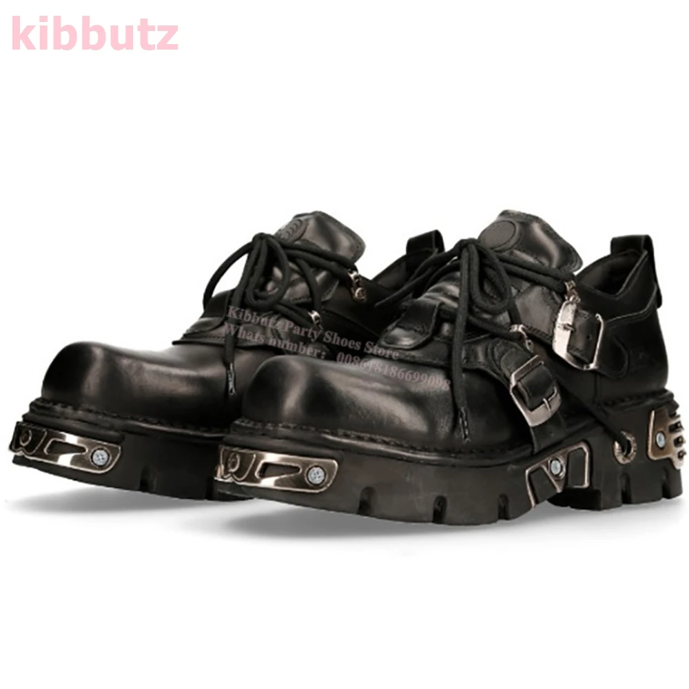 Buty Punkowe Sneakersy Platfor – Fashion Women Belt recenzja i cena