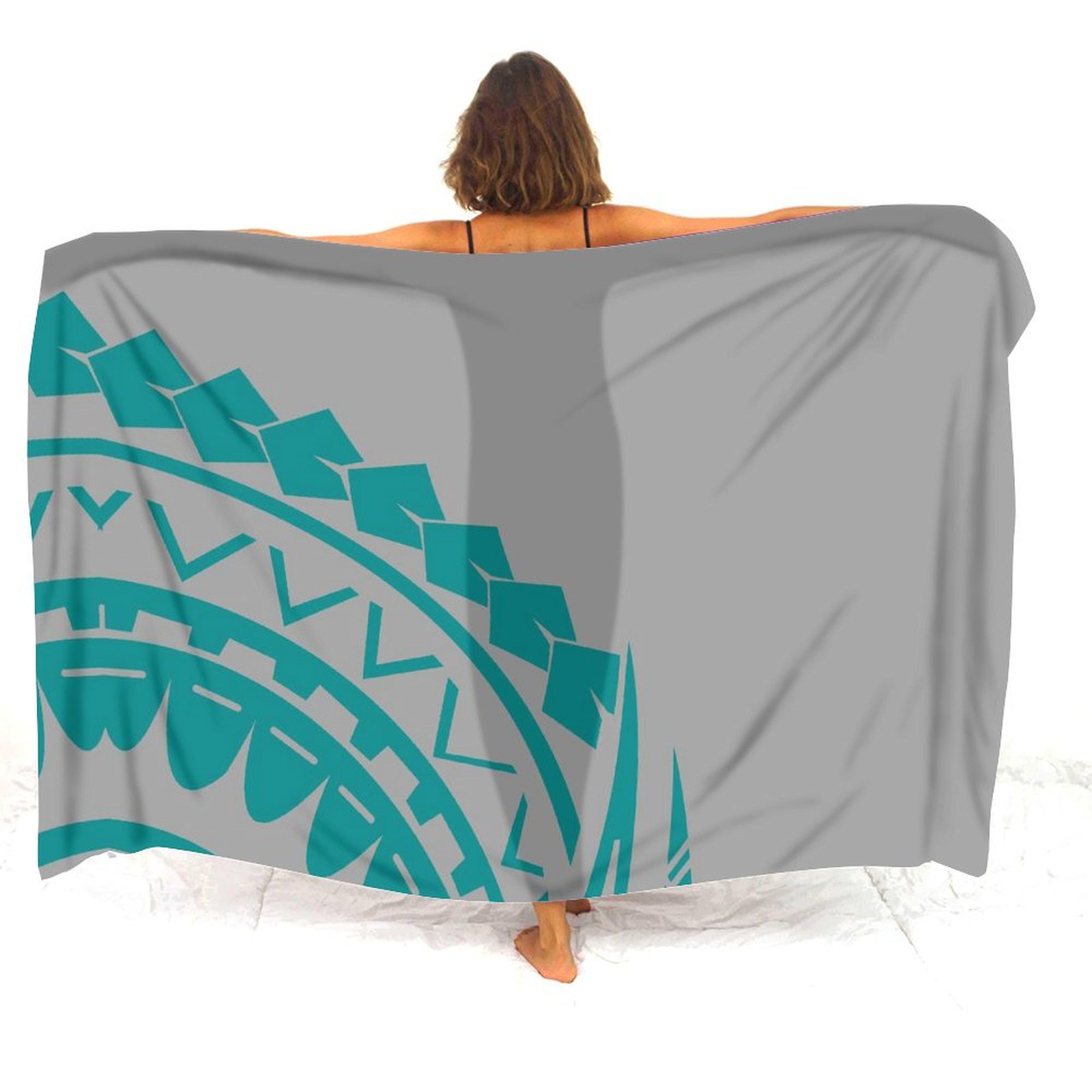 Damska, lekka, artystyczna spó – Printed Wrap Skirt recenzja i cena