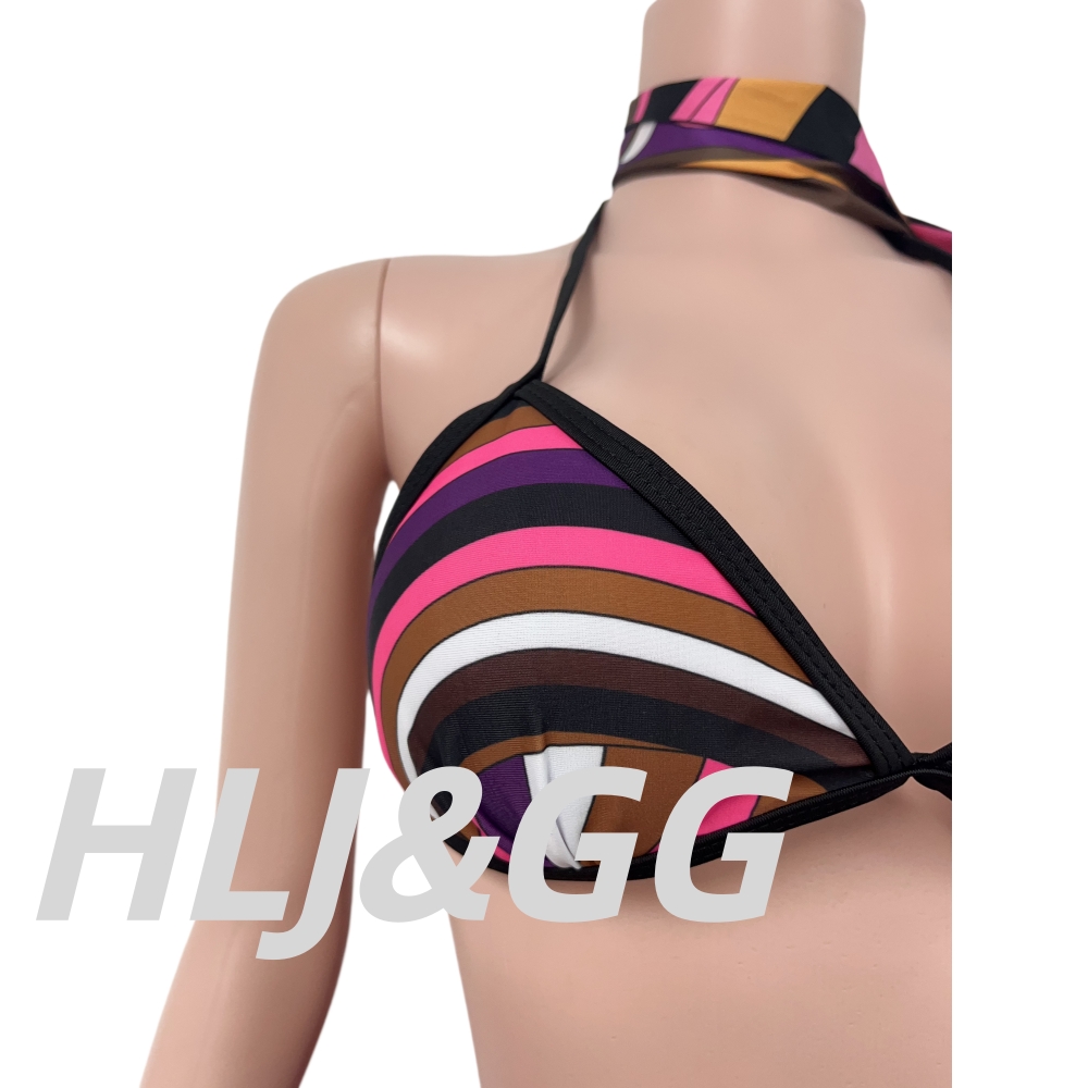 HLJ Damski 4-częściowy zestaw  – Printed Wrap Skirt recenzja i cena
