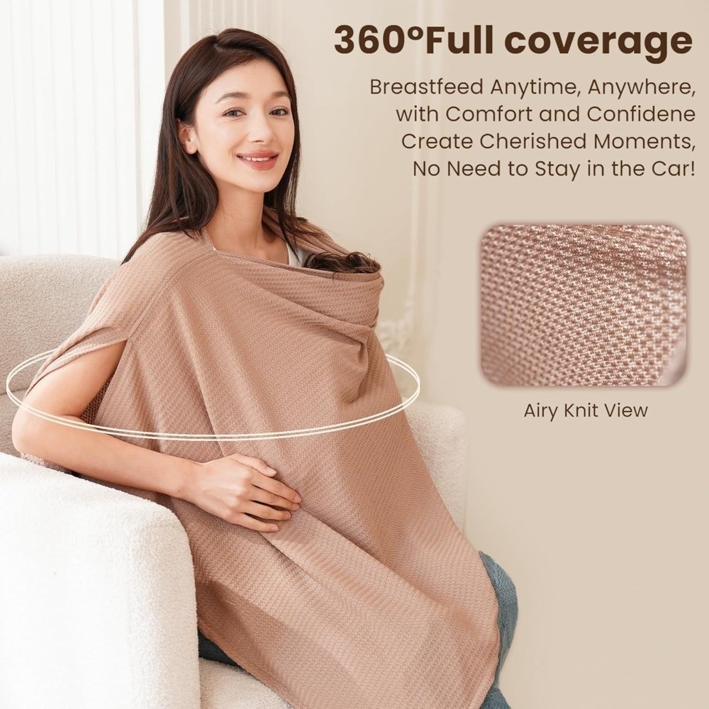 Nowa miękka osłonka do karmien – Women'S Fashion Poncho recenzja i cena