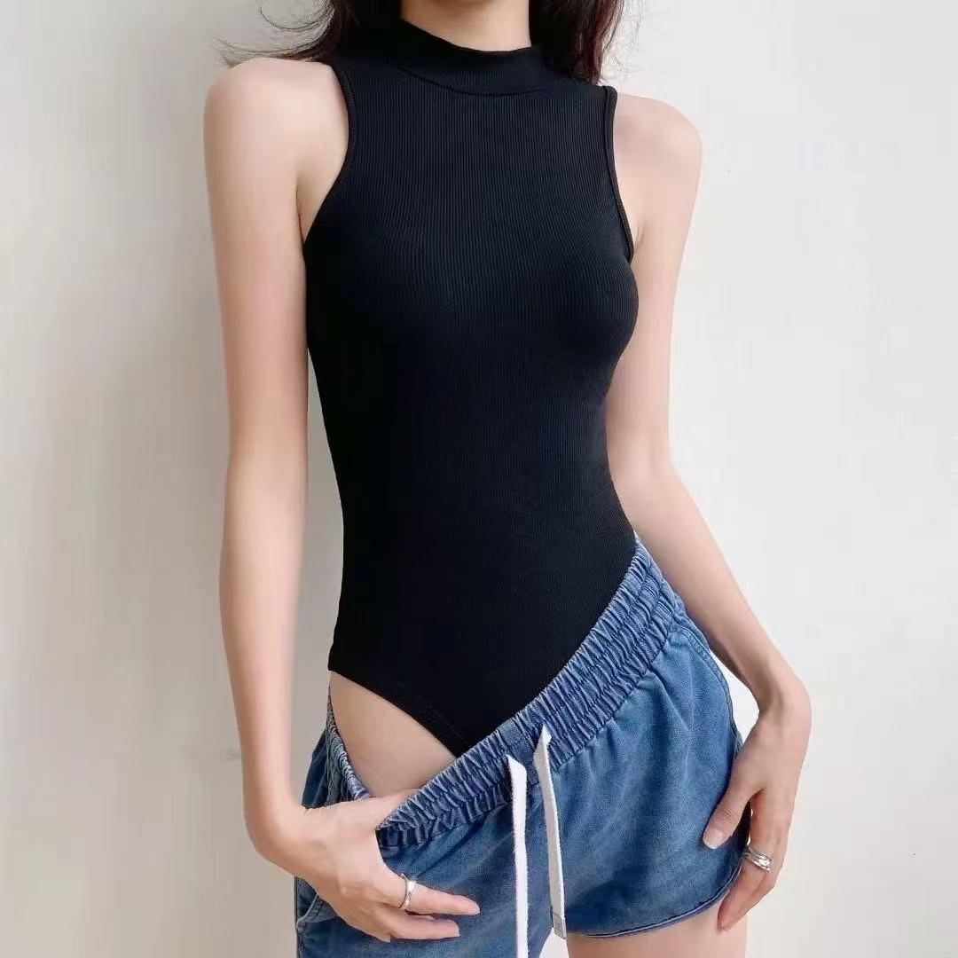 Damskie seksowne body z półgol – Turtleneck Bodysuit recenzja i cena
