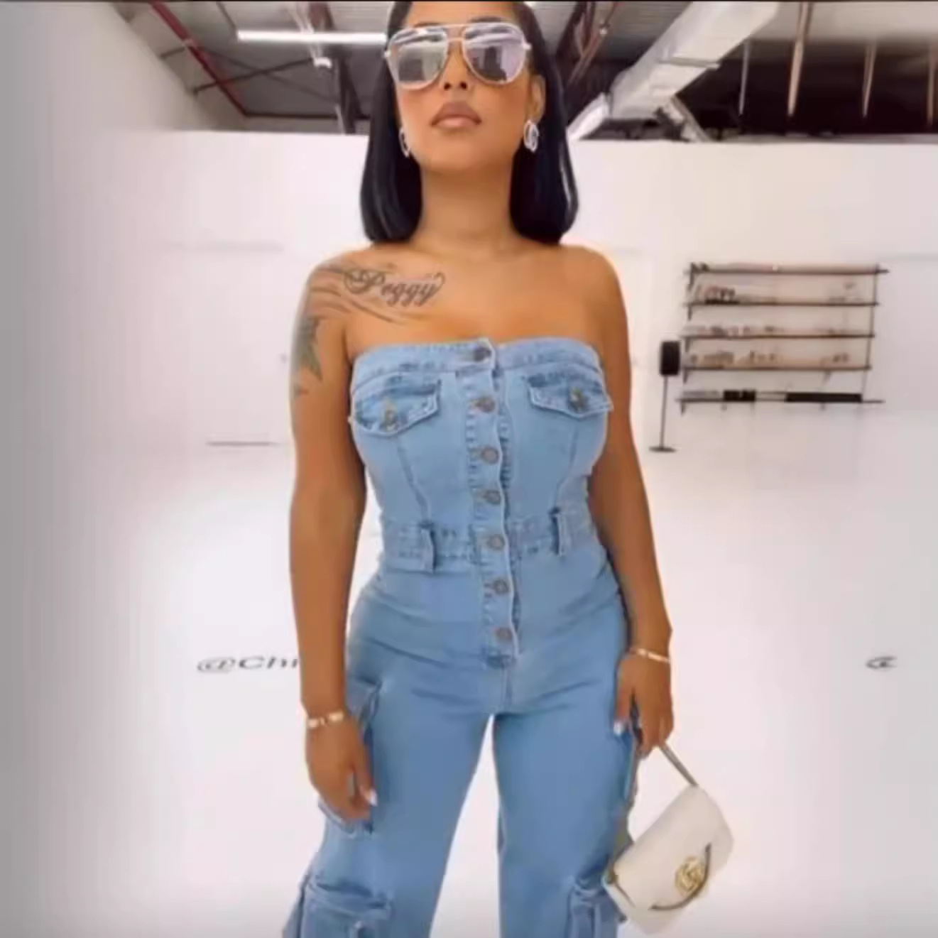 Kombinezony damskie bez ramiąc – Mom Jeans Women recenzja i cena