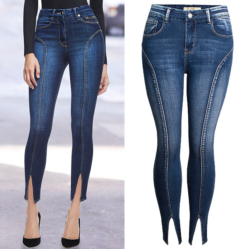 Jeansy ze streczem kobiety szc – Mom Jeans Women recenzja i cena