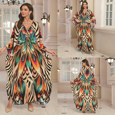 Nowa damska bawełniana narzutk – Printed Wrap Skirt recenzja i cena