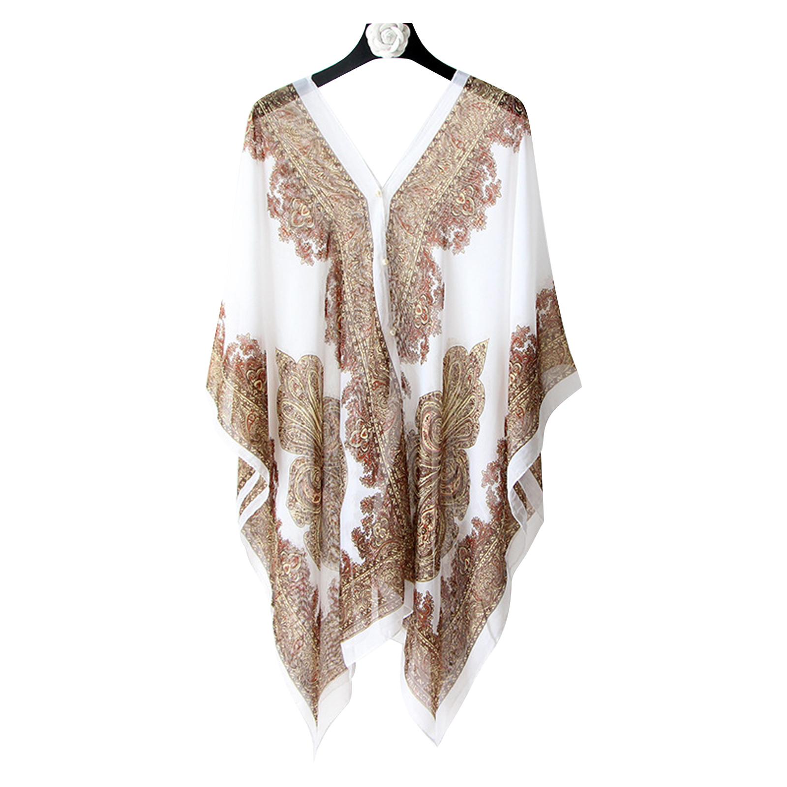 5 Kolorów Plażowa Chusta Ochro – Women'S Fashion Poncho recenzja i cena