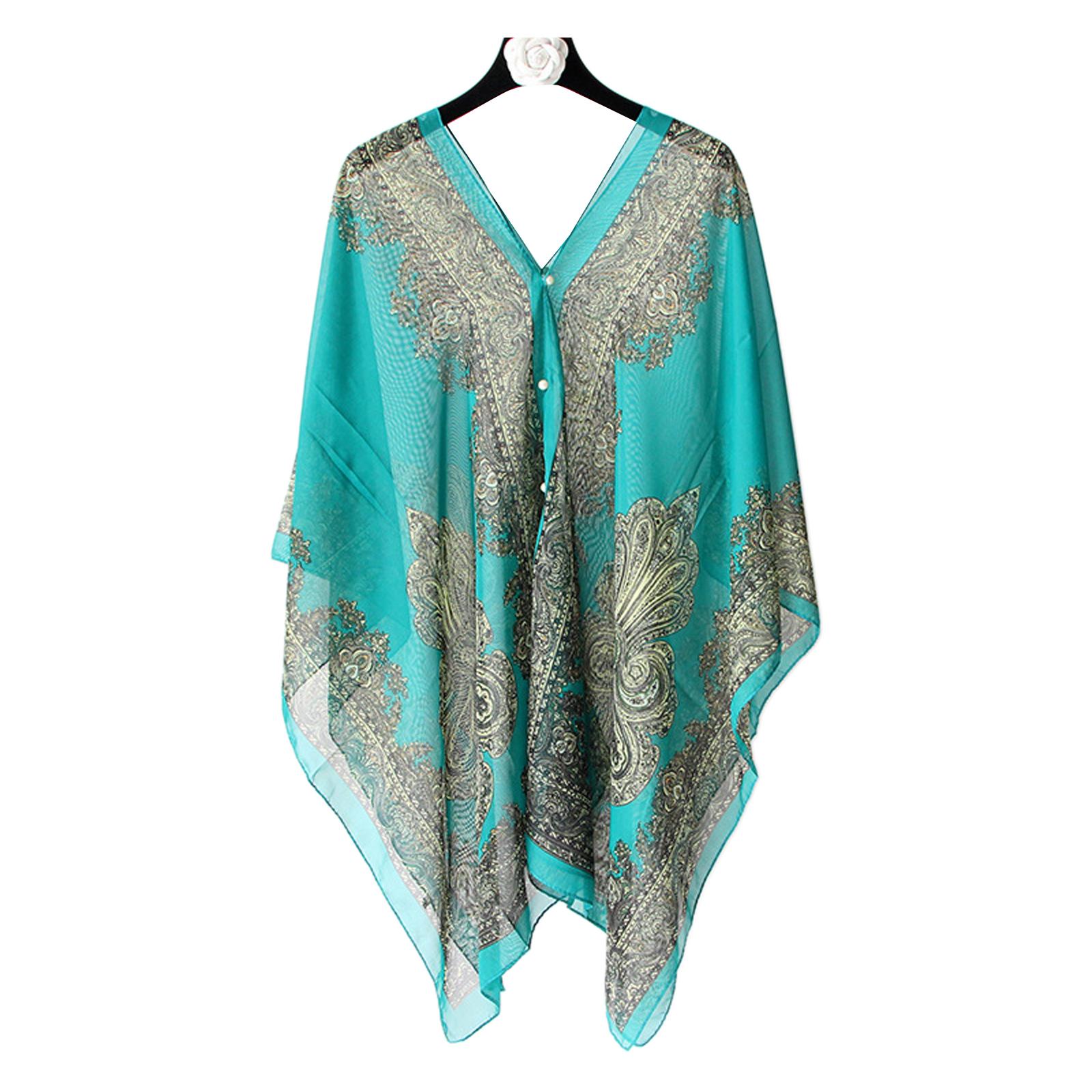 5 Kolorów Plażowa Chusta Ochro – Women'S Fashion Poncho recenzja i cena