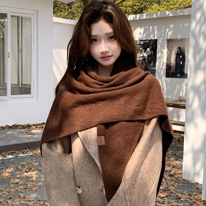 Prosty, jednolity kolor, dzier – Women'S Fashion Poncho recenzja i cena